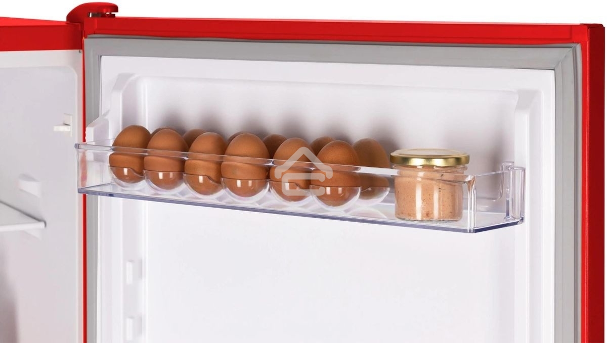 Холодильник Nordfrost NRB 161NF R красный двухкамерный 170/105 л морозилка снизу