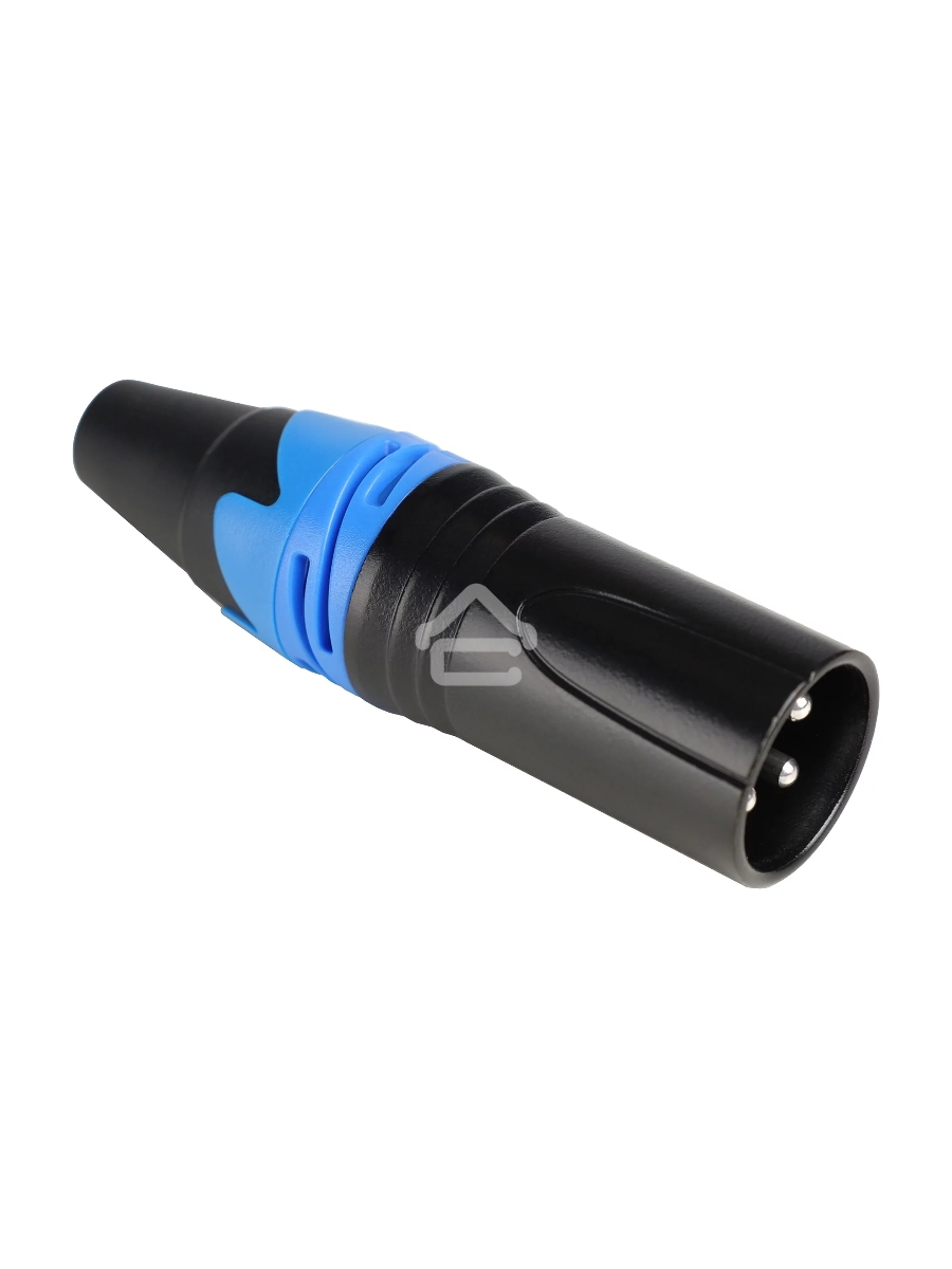 Комплект кабельных разъемов Wize WXLR-3PM-5 XLR 3 pin, (вилка), 5 шт. в комплекте