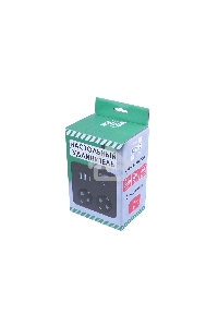 Бытовой удлинитель PowerCube, 2р с/з вык.,3USB, 3500 Вт, 16А, 1.9 м, 3*1,0 (черный) квадрат PC-1B-2M