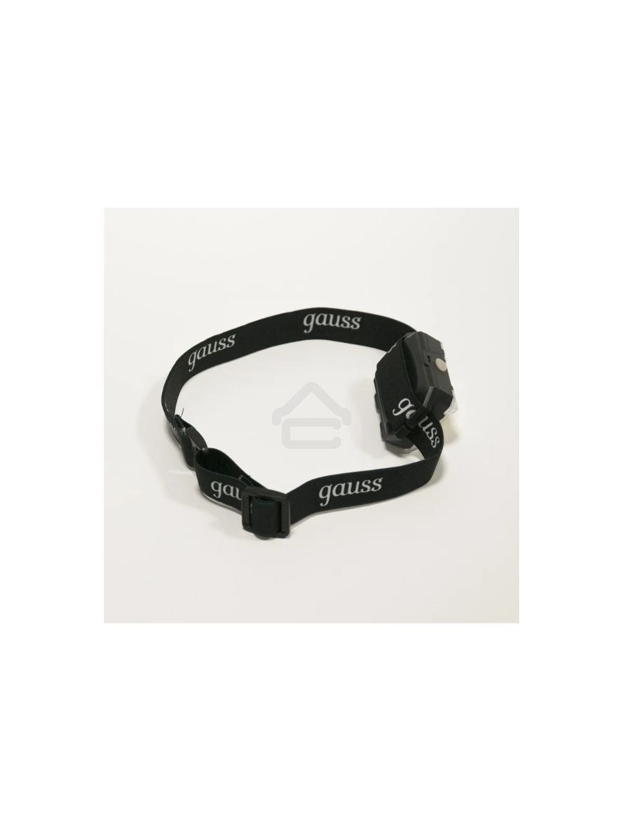 Фонарь налобный GAUSS GFL304 3W 180lm 3xAAA LED