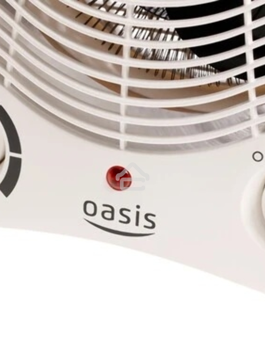 Тепловентилятор Oasis SB-20R белый, 2000 Вт, 20 м2