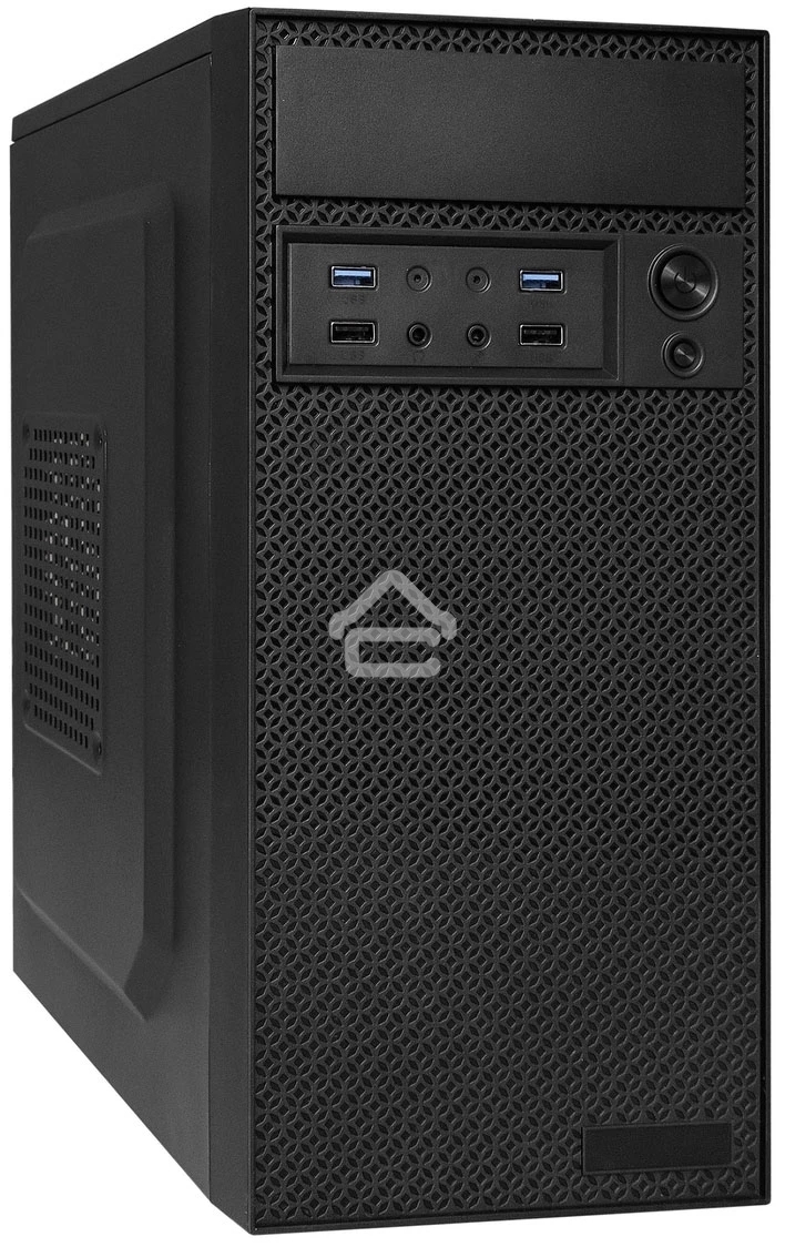 Компьютерный корпус Minitower ExeGate BAA-109U2-UN500 (mATX, БП UN500 с вент. 12см, 2*USB+2*USB 3.0, аудио, черный)