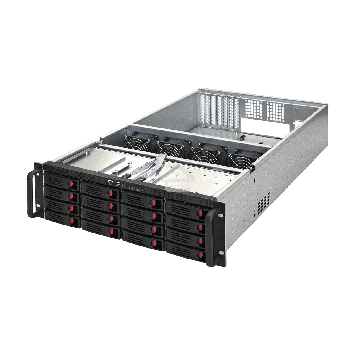 Серверный корпус ExeGate Pro EX281302RUS 3U660-HS16 <RM 19