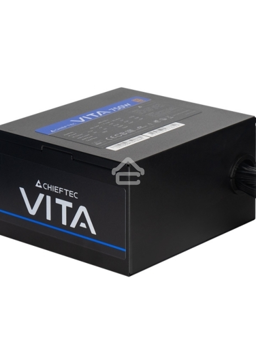 Блок питания Chieftec Vita BPX-750S, 750Вт, 80 PLUS Bronze, 120мм, черный