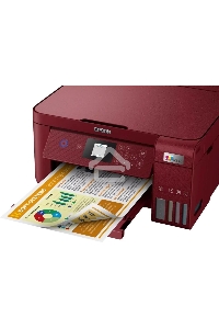 МФУ струйный Epson EcoTank L4267 (C11CJ63512) красный, A4, ч/б печ. 10.5 стр/мин., цв. печ. 5 стр/мин., 5760x1440 DPI, USB, Wi-Fi