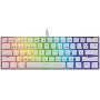 Клавиатура Oklick K763W (1920562) беспроводная, USB, Bluetooth/Радиоканал, белый