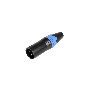 Комплект кабельных разъемов Wize WXLR-3PM-5 XLR 3 pin, (вилка), 5 шт. в комплекте