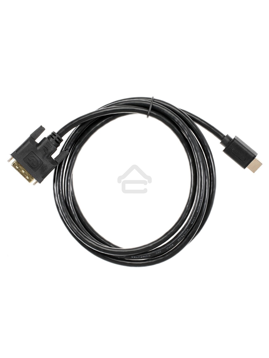 Кабель HDMI to DVI-D (19M -25M) 2м, TV-COM <LCG135E-2M>
