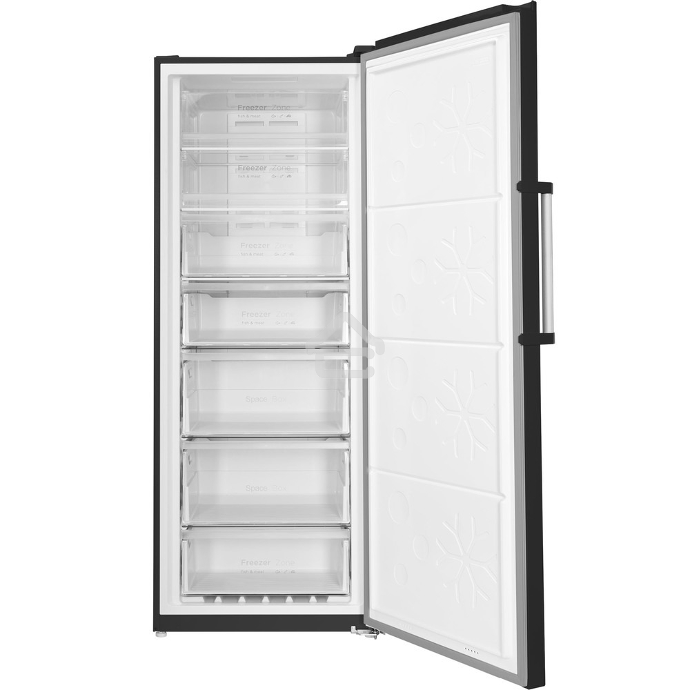 Морозильная камера Maunfeld MFFR185SB, черный, 380л, 7 ящиков