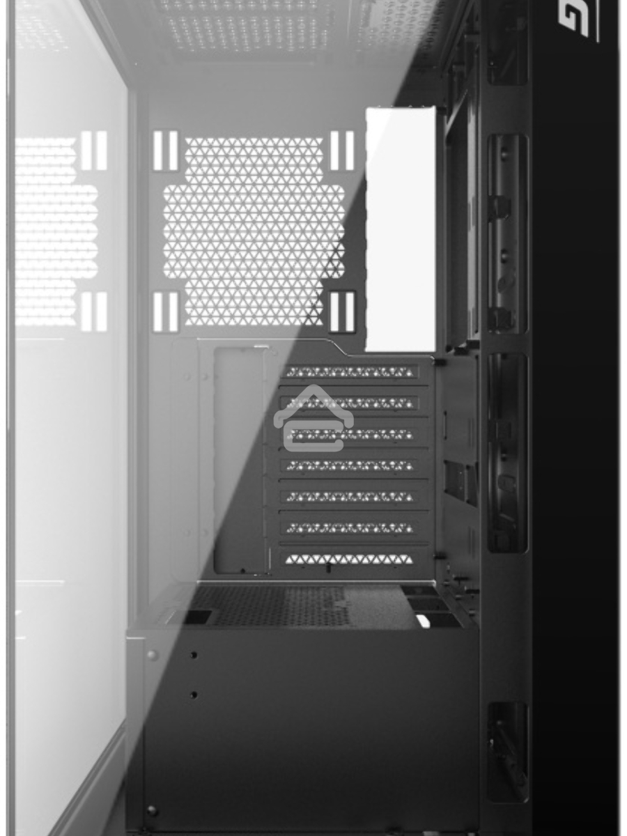 Компьютерный корпус XPG INVADER X BLACK (INVADERXMTWOF-BKCWW) Mid-Tower, Micro-ATX, Mini-ITX, Standard-ATX, USB 3.2 Gen2 Type-A, USB 3.2 Gen2 Type-C