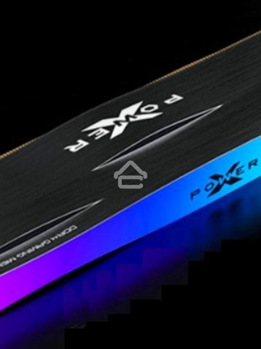 Оперативная память Silicon Power Xpower Zenith, DDR5, 32GB (2x16 GB), 5600 MHz, CL40, DIMM, радиатор, RGB, чёрный, ECC