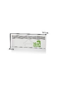 Конвектор ENSTO Lammitin EPHLM15PR белый, 1500 Вт, 24 м2, термостат