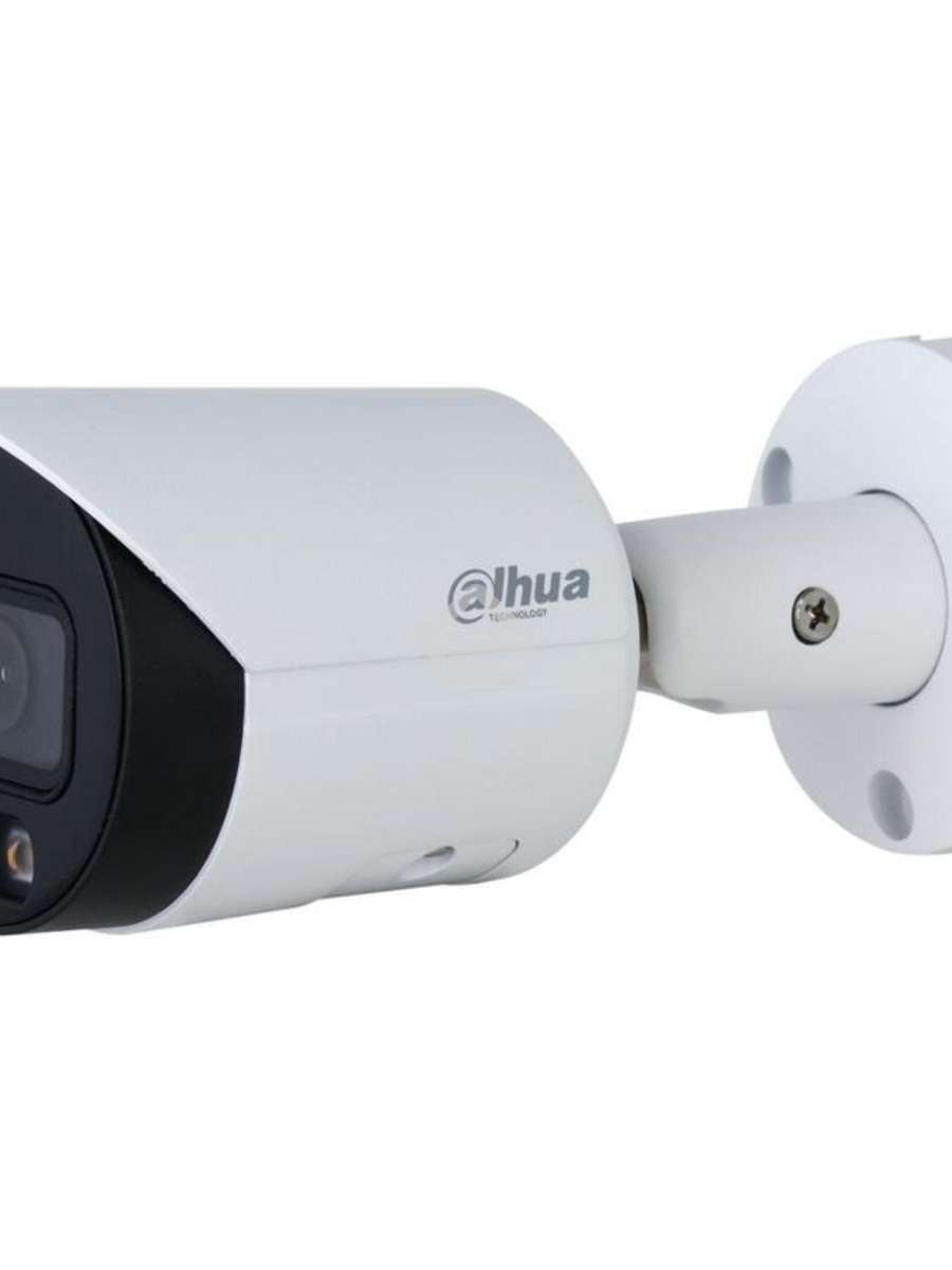 Уличная цилиндрическая IP-видеокамера DAHUA DH-IPC-HFW2249SP-S-LED-0280B Full-color с ИИ 2Мп, 1/2.8” CMOS, объектив 2.8мм, видеоаналитика, LED до 30м, IP67, корпус: металл