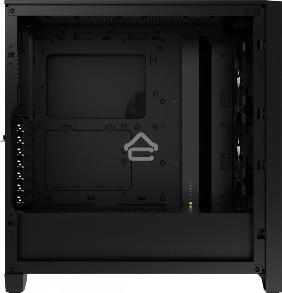 Компьютерный корпус Corsair iCUE 4000X RGb CC-9011204-WW Tempered Glass Mid-Tower, Black