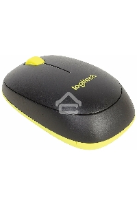 Комплект беспроводной клавиатура+мышь Logitech MK240 Black/Yellow (920-008198)