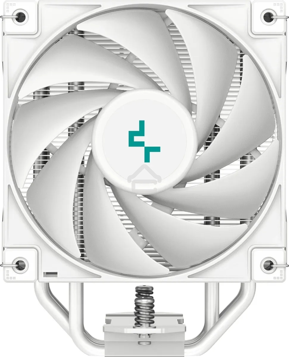 Кулер для процессора DEEPCOOL AK400 WH белый, 120 мм, алюминий/медь, 1850 об/мин, 29 дБ, 4 pin, 220 Вт, 155 мм