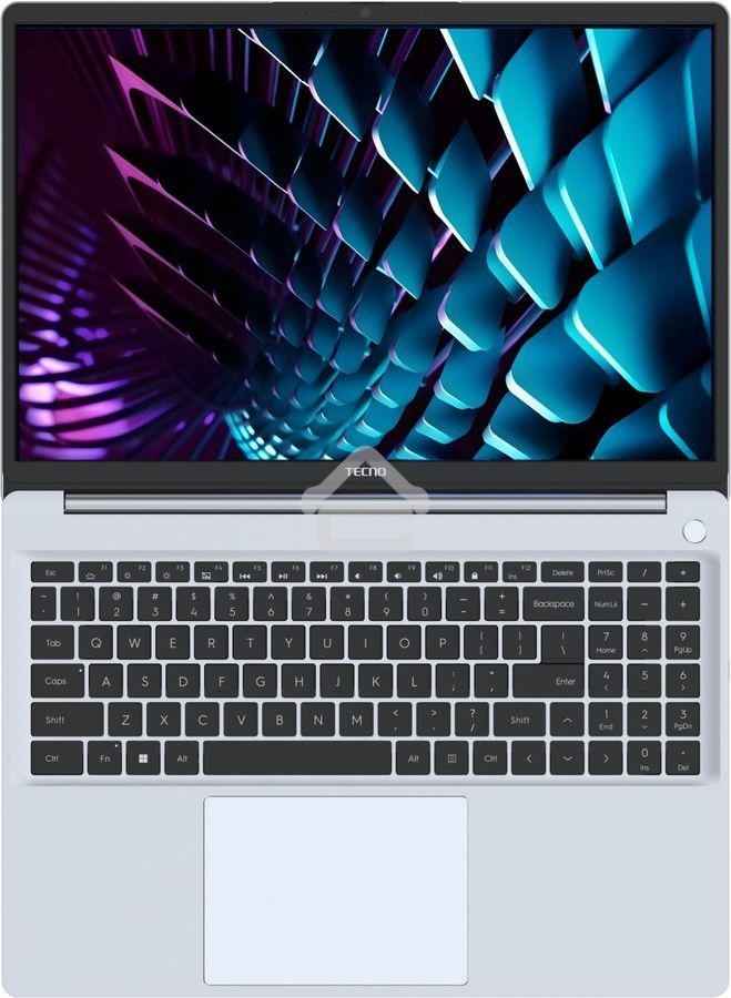 Ноутбук Tecno MegaBook K16SDA серебристый Ryzen 5 7430U 8Gb SSD512Gb AMD Radeon Graphics 16