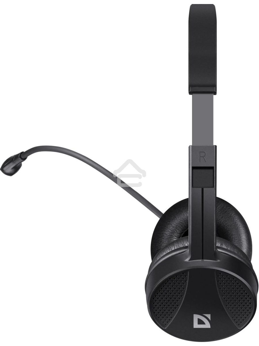 Гарнитура проводная Defender Tune 160 (черный, провод 1.8 м) (63164)
