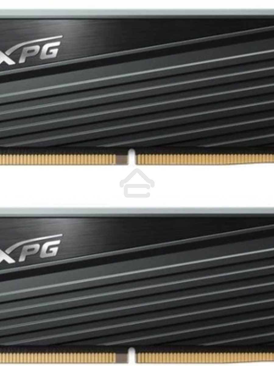 Оперативная память XPG Caster, DDR5, 32GB (2x16GB), 6400MHz, CL32, DIMM, с радиаторами, чёрный
