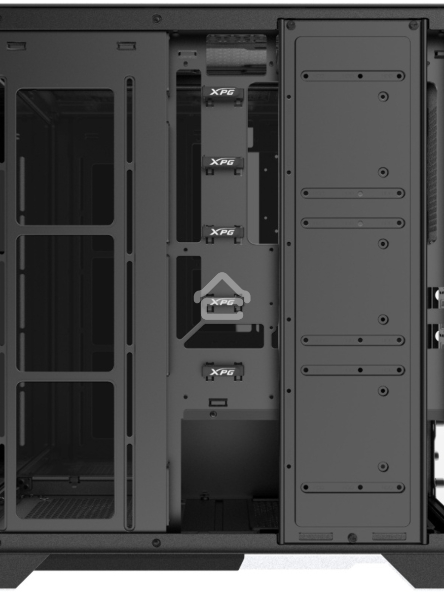 Компьютерный корпус XPG INVADER X BLACK (INVADERXMTWOF-BKCWW) Mid-Tower, Micro-ATX, Mini-ITX, Standard-ATX, USB 3.2 Gen2 Type-A, USB 3.2 Gen2 Type-C