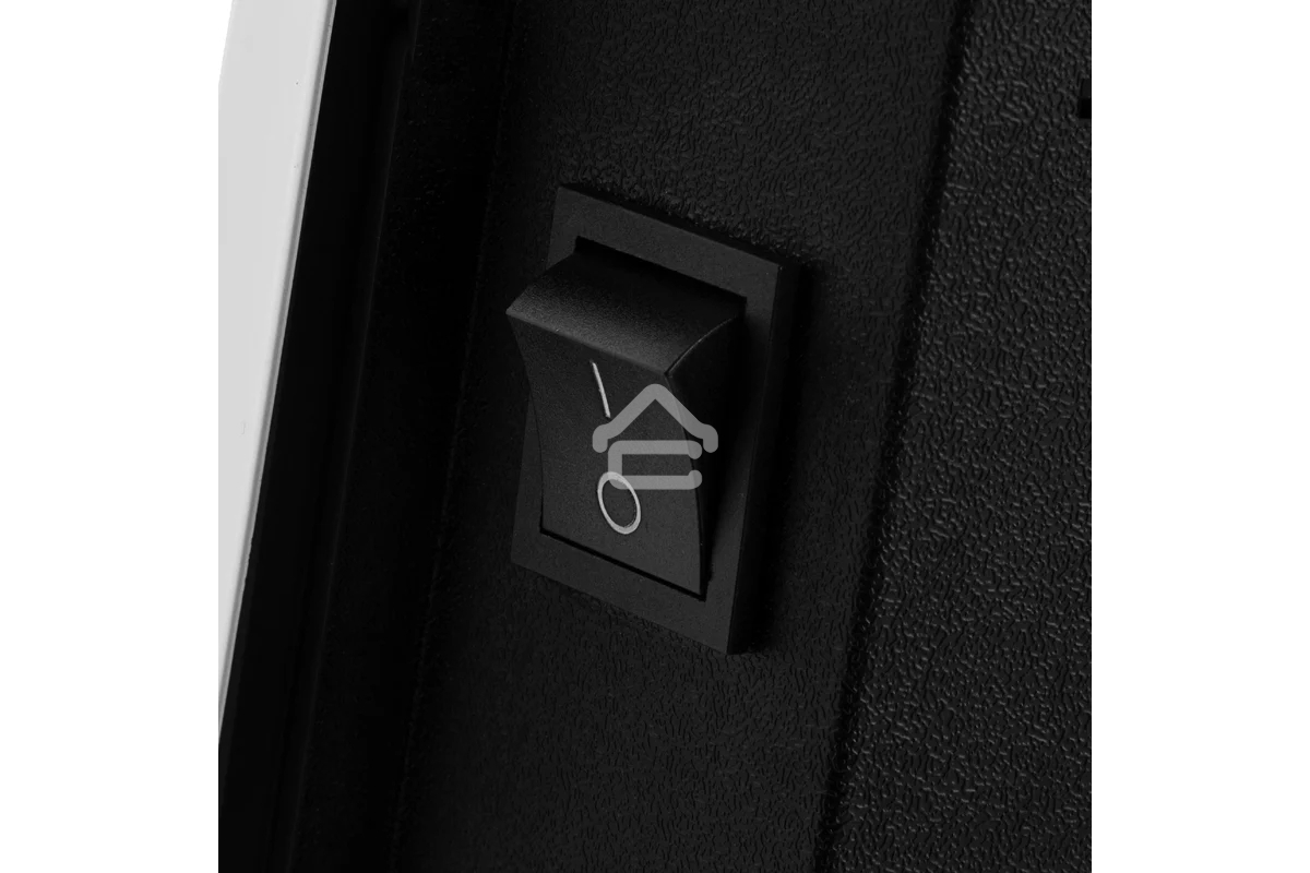 Конвектор электрический гибридный Denzel HybridX-1000 белый, 1000 Вт, 20 м2, термостат, дисплей