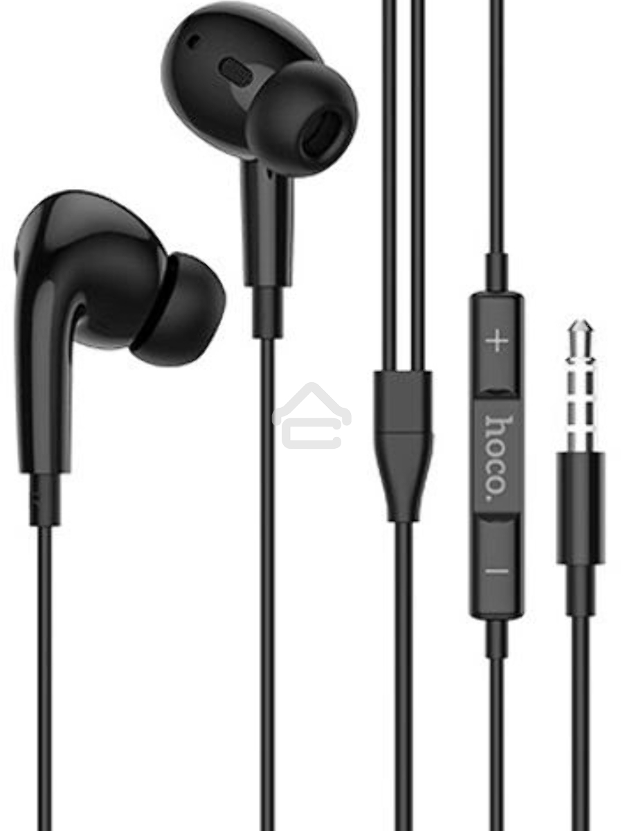 Наушники внутриканальные Hoco M1 Pro черный 1.2м проводные в ушной раковине