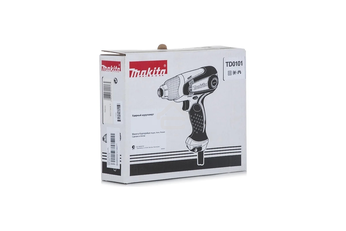 Шуруповерт Makita TD0101 230Вт патрон:держатель бит