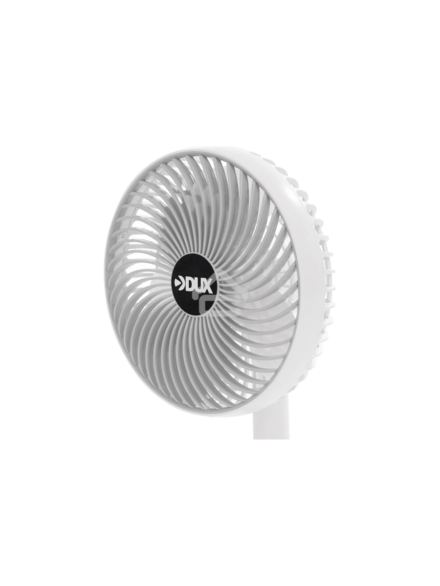 Вентилятор настольный DUX 60-0214 USB, белый, 6 Вт