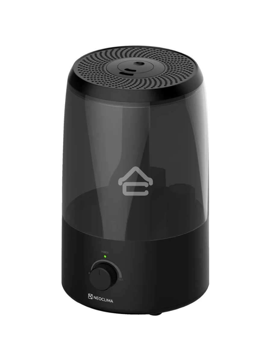 Увлажнитель воздуха ультразвуковой Neoclima ONYX 3.5L черный, объем 3.5л, механика