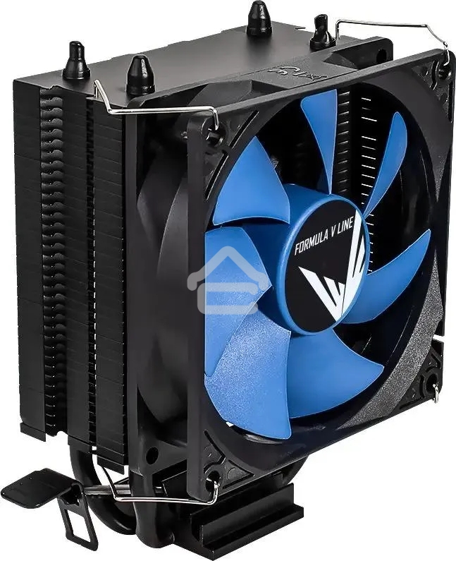 Устройство охлаждения (кулер) Aerocool Formula Ice Boid 2PSDA черный 90мм алюминий+медь 2100rpm 34db 4-pin 100W 135мм