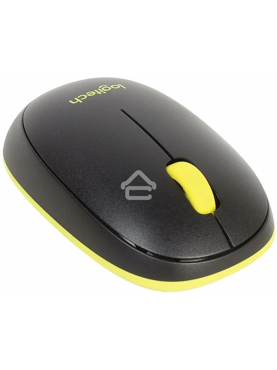 Комплект беспроводной клавиатура+мышь Logitech MK240 Black/Yellow (920-008198)