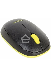 Комплект беспроводной клавиатура+мышь Logitech MK240 Black/Yellow (920-008198)