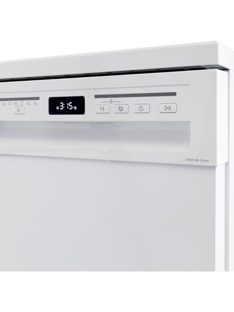 Посудомоечная машина DeLonghi DDWS09S Citrino, белая, 44.8 см, 9 компл., 49 дБ, класс A++