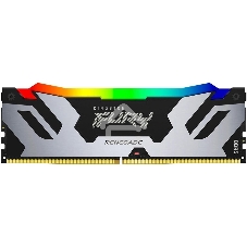 Оперативная память Kingston Fury Renegade, DDR5, 48Gb (1x48GB), 6400MHz, CL32, DIMM, с радиатором, RGB, серебристый/черный