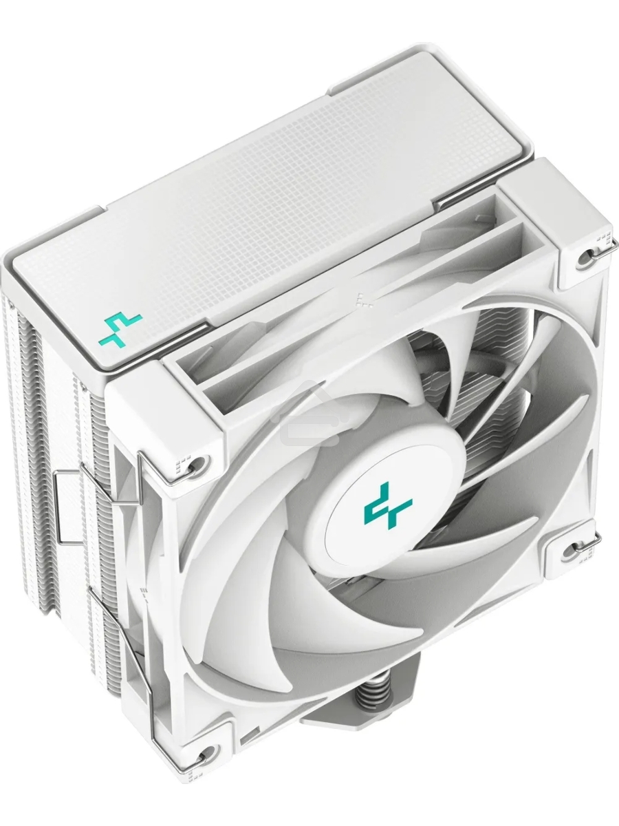 Кулер для процессора DEEPCOOL AK400 WH белый, 120 мм, алюминий/медь, 1850 об/мин, 29 дБ, 4 pin, 220 Вт, 155 мм