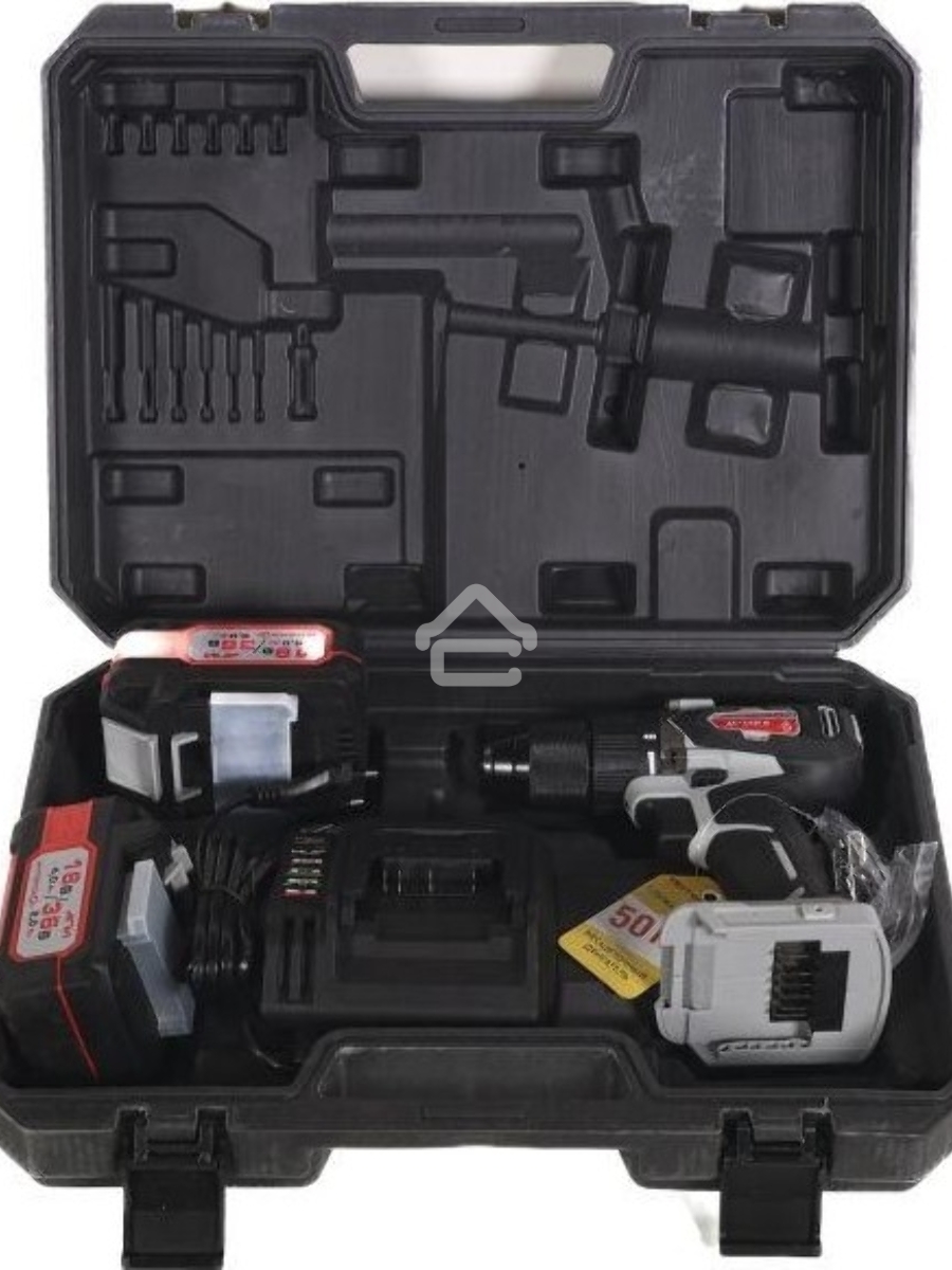Дрель-шуруповерт аккумуляторная INTERSKOL DA-13/36V 50