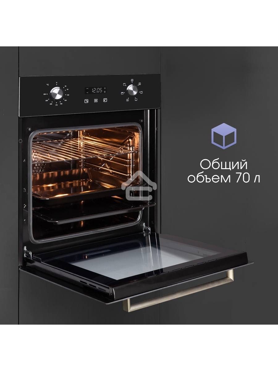 Духовой электрический шкаф Zigmund & Shtain E 164 B