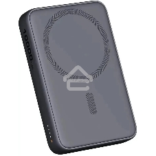 Портативный аккумулятор Aukey Magnetic 10000 Qi черный
