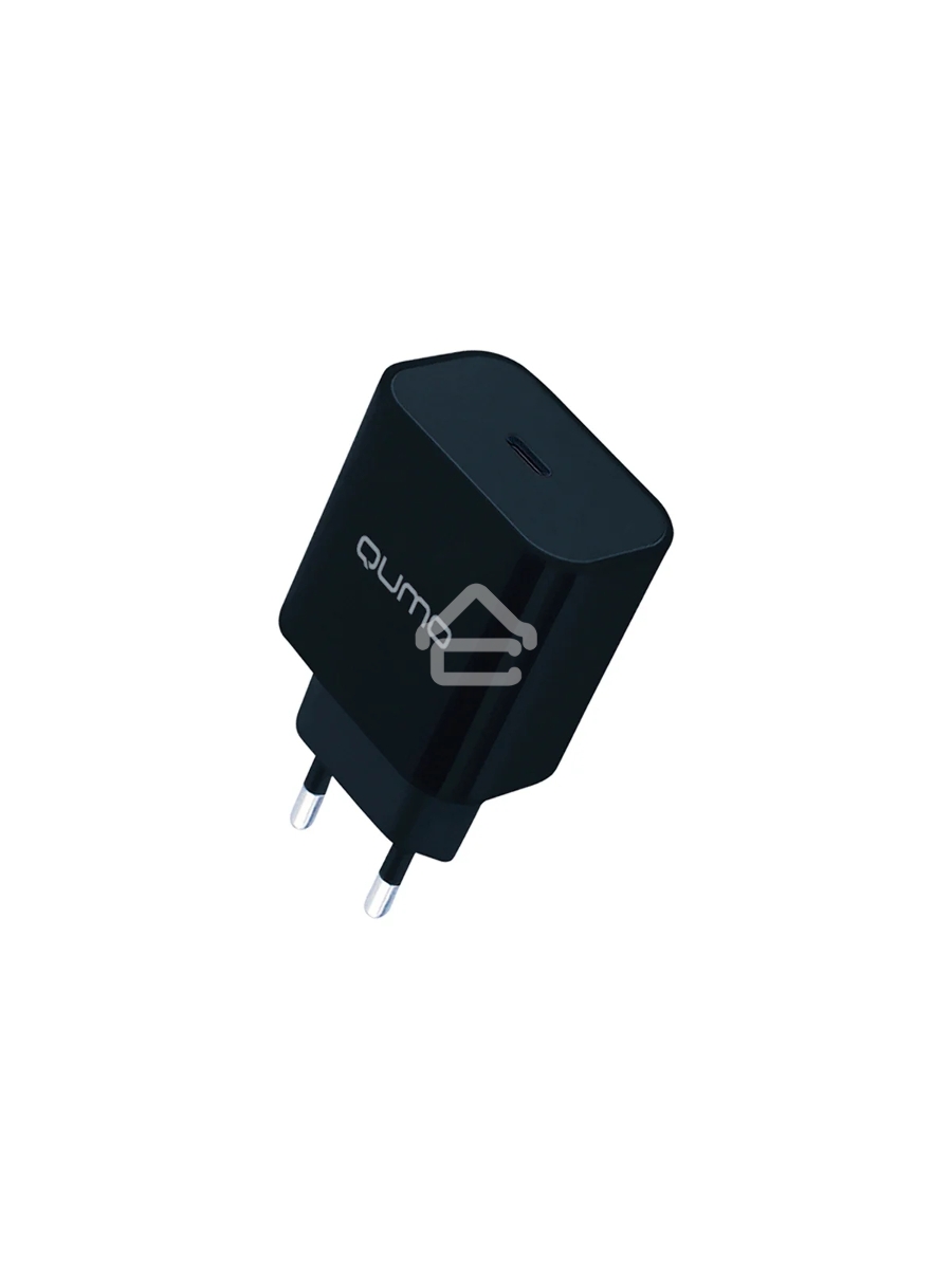 Сетевое зарядное устройство Qumo Energy light (Charger 0050) PD 20W, 1USB Type-C, черный