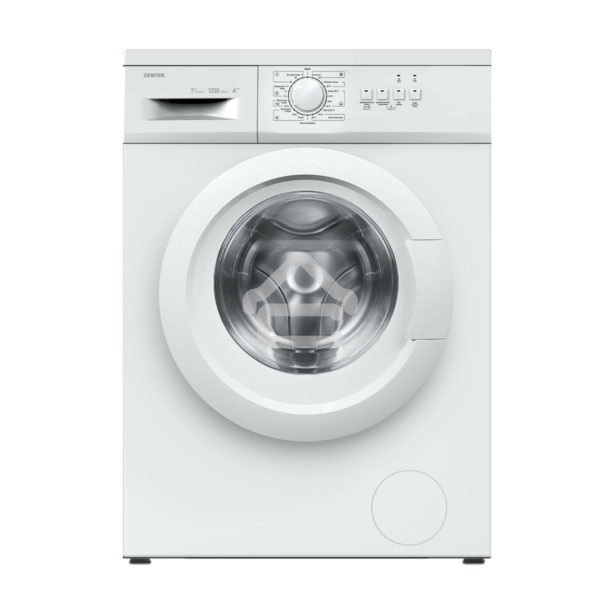 Стиральная машина Centek CT-1903 белый, загрузка фронтальная 7 кг, 1000 об/мин, Класс A++