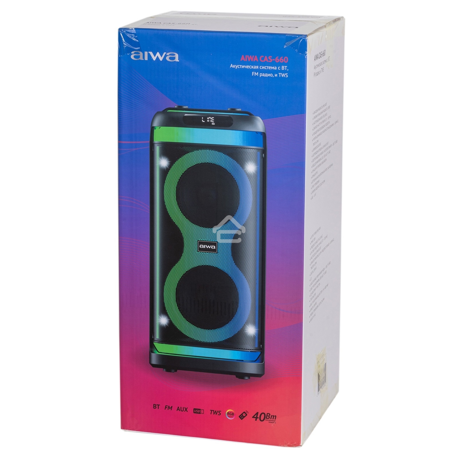Минисистемы AIWA CAS-660 черный