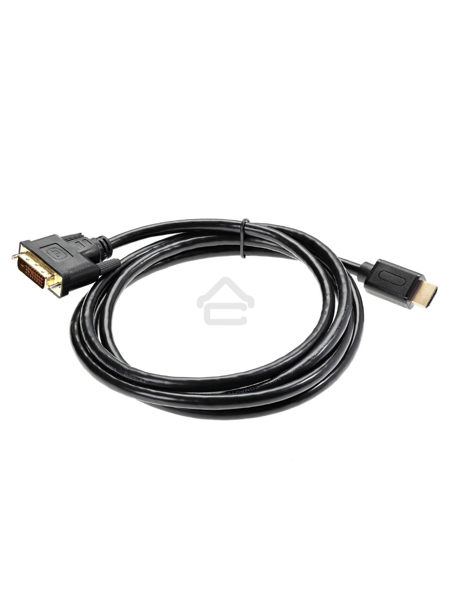 Кабель HDMI to DVI-D (19M -25M) 2м, TV-COM <LCG135E-2M>