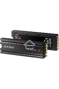 Накопитель SSD Samsung 980 PRO, 1TB, PCIe 4.0 x4, M.2 2280, NVMe, R/W 7000/5000, с радиатором