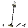 Пылесос вертикальный/ручной Karcher VC 4 Cordless myHome белый/серый, питание от аккумулятора, 140 Вт, уборка сухая, пылесборник 0.65 л, работа от АКБ max - 30 мин
