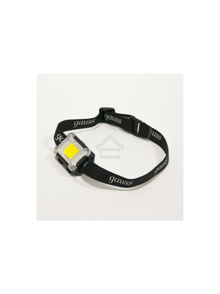 Фонарь налобный GAUSS GFL304 3W 180lm 3xAAA LED