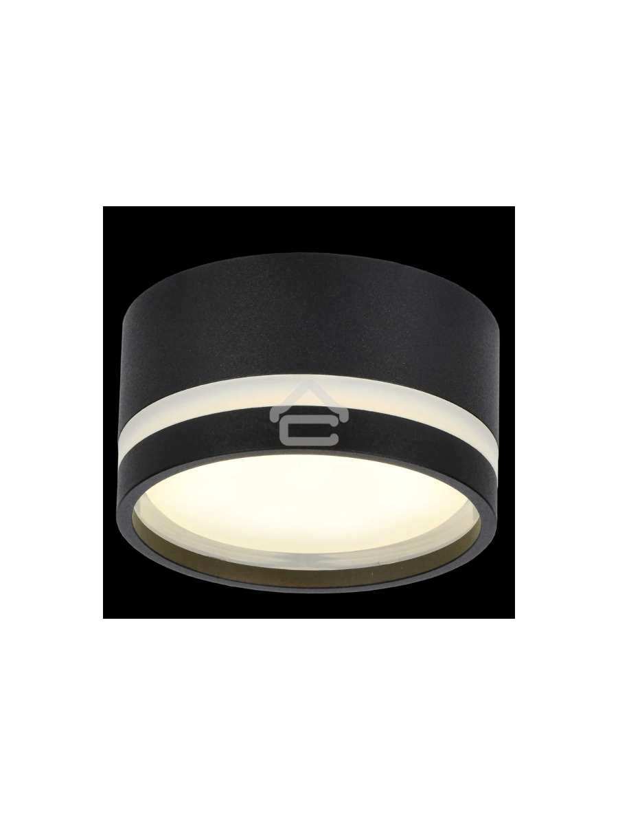 Светильник 4032 накладной потолочный под лампу GX53 черный LIGHTING