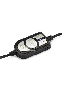 Наушники с микрофоном Oklick HS-M400 черный 1.8м накладные оголовье