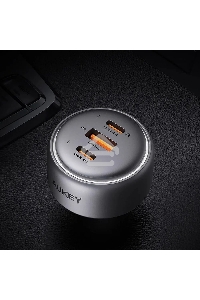 Автомобильное зарядное устройство Aukey Pathfinder 100W серый ACC-CC-P3