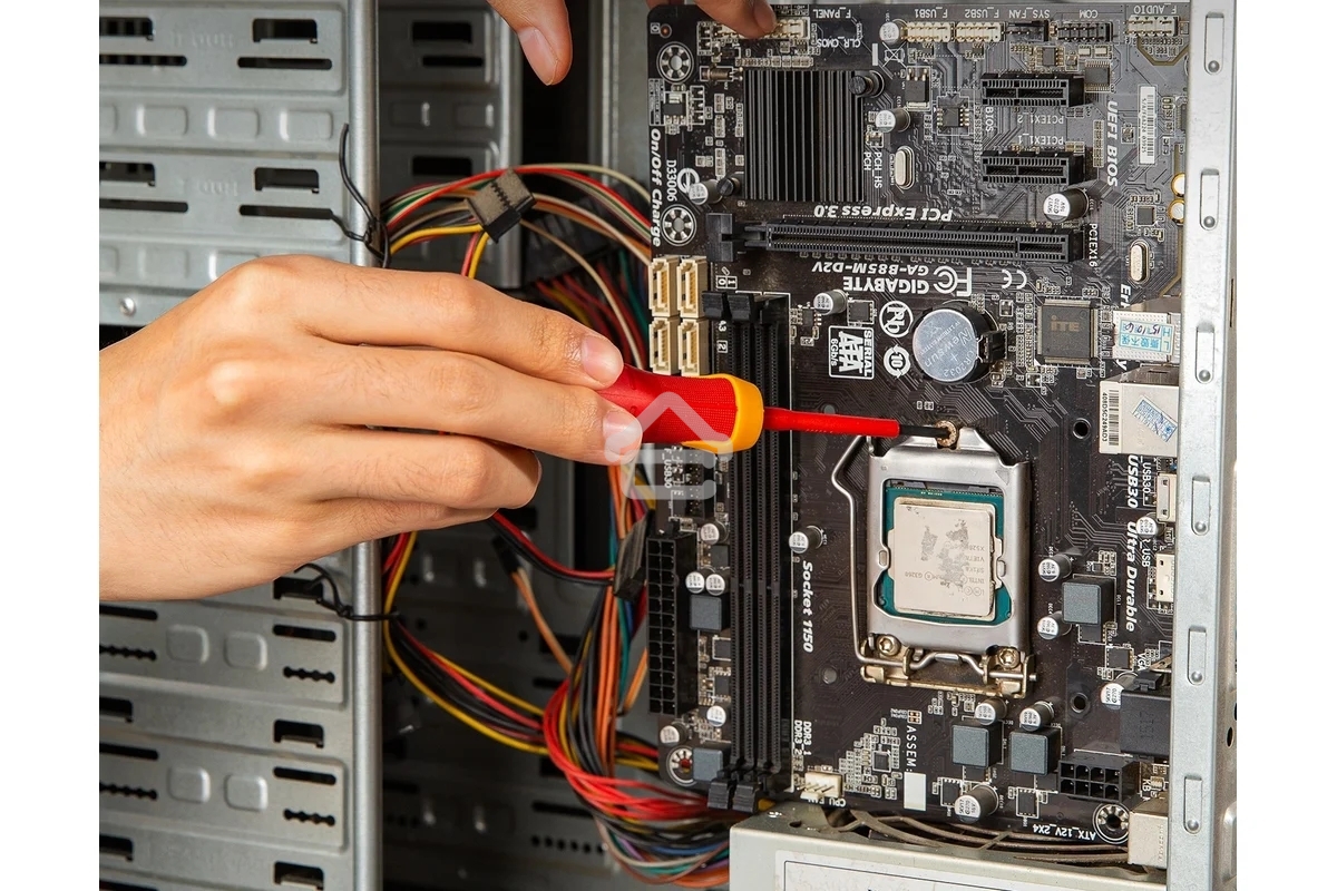 Диэлектрическая крестовая отвертка Deli DL513060 PH0х60 мм сталь Cr-V, сертификат VDE для работ под напряжением до 1000 В