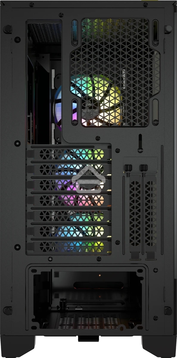 Компьютерный корпус Corsair iCUE 4000X RGb CC-9011204-WW Tempered Glass Mid-Tower, Black